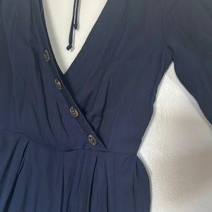 Mi ami, navy blue romper, size small